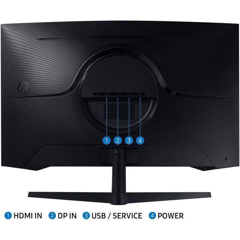 Samsung Odyssey G5 G55C 1MS-165Hz/ QHD 32-Inch Curved Gaming Monitor - LS32CG552 - Black, , large image number 1