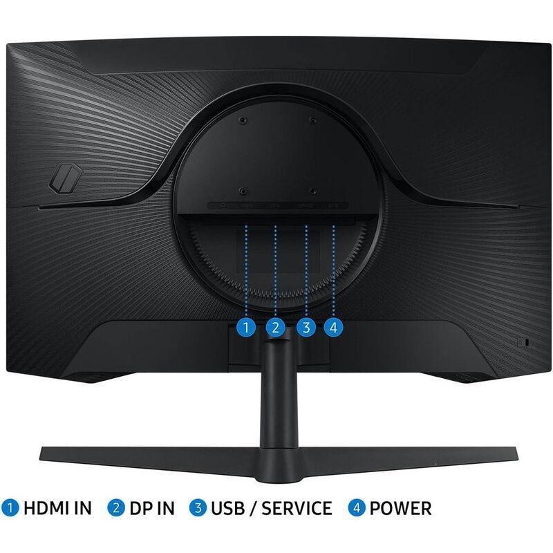 Samsung Odyssey G5 G55C 1MS-165Hz/ QHD/ VA Panel 27-Inch Curved Gaming Monitor - LS27CG552 - Black, , large image number 2
