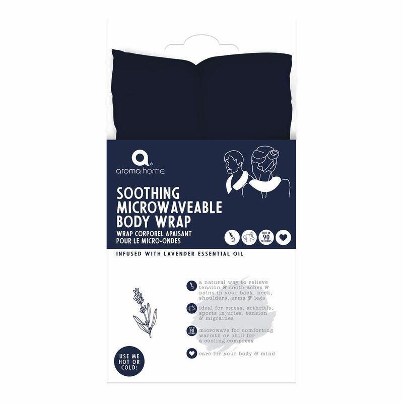 Aroma Home Soothing Body Wrap Navy, , large image number 0