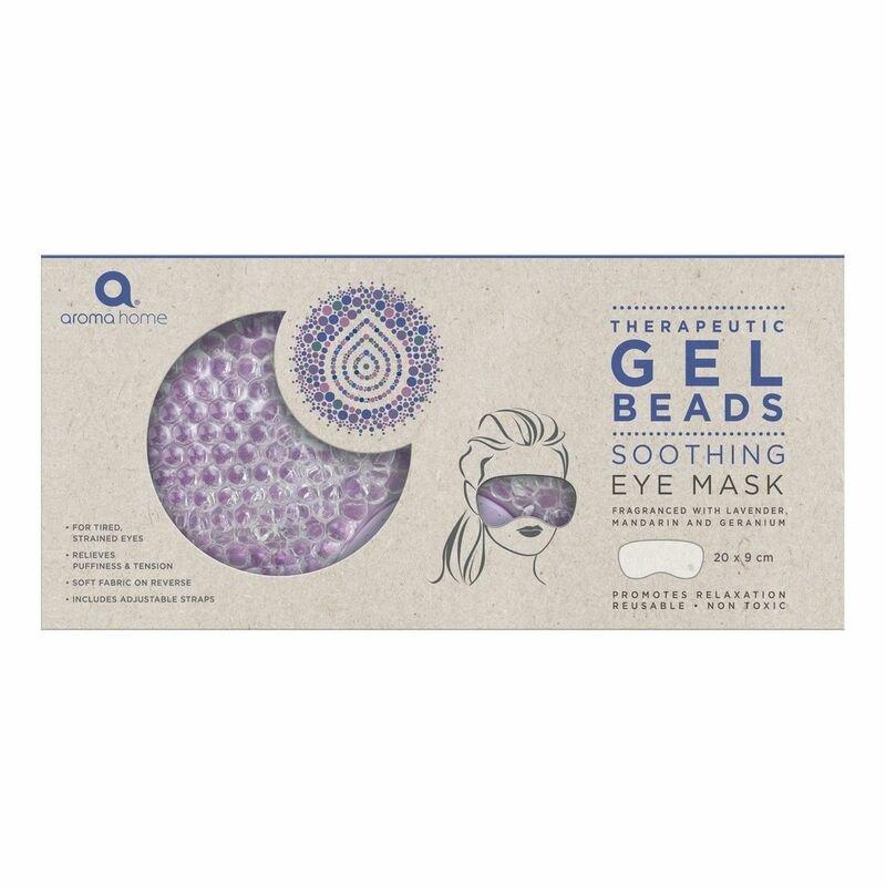Aroma Home Lavender Essentials Gel Cooling Eye Mask Purple, , large image number 3