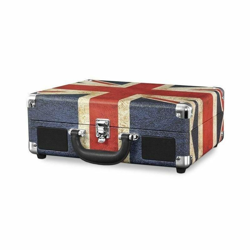 Victrola VSC-550BT-UK Bluetooth Portable Turntable with Built-in Speakers - Union Jack, , large image number 1