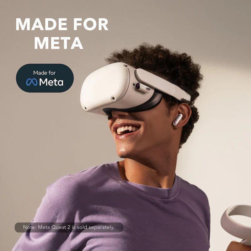 Soundcore VR P10 First Made for Meta True Wireless Earbuds - White, , large image number 1