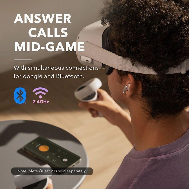 Soundcore VR P10 First Made for Meta True Wireless Earbuds - White, , large image number 3