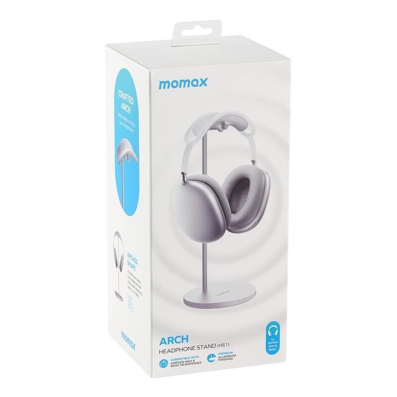 Momax Arch Headphone Stand Silver, , large image number 2