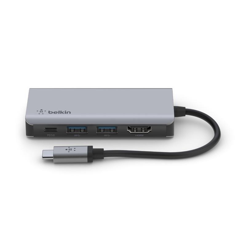 Belkin Connect USB-C 4-In-1 Multiport Adapter, , medium