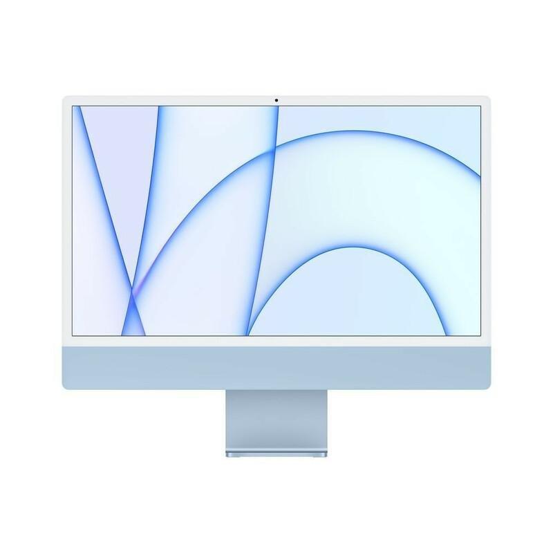 Apple iMac 24-Inch Retina 4.5K Apple M1 Chip with 8-Core CPU/7-Core GPU/8GB/256GB 2 Ports Blue (Arabic/English), , large image number 0