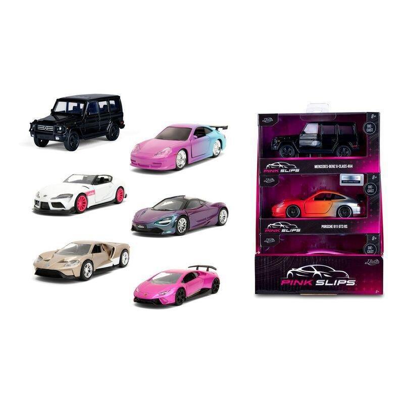 Jada Toys Pink Slips 1.32 Scale Diecast Car (Assorted - Includes 1), , large image number 0