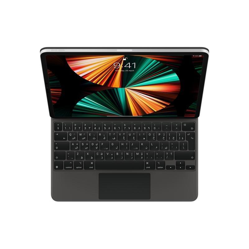 Apple Magic Keyboard for iPad Pro 12.9-Inch 5th Gen English/Arabic Black, , large image number 2