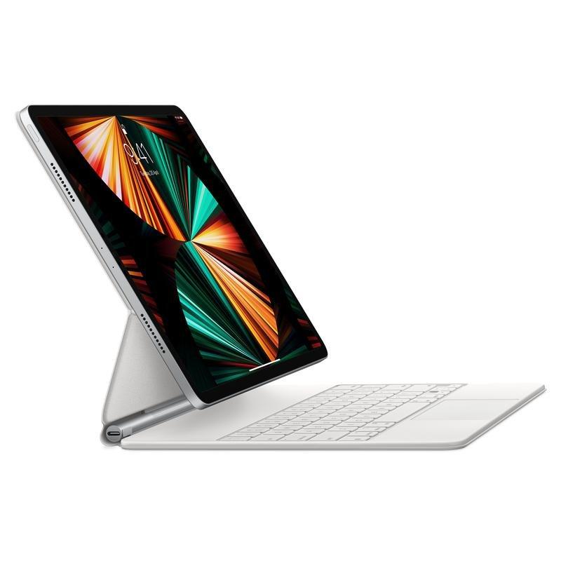 Apple Magic Keyboard for iPad Pro 12.9-Inch 5th Gen English/Arabic White, , large image number 2
