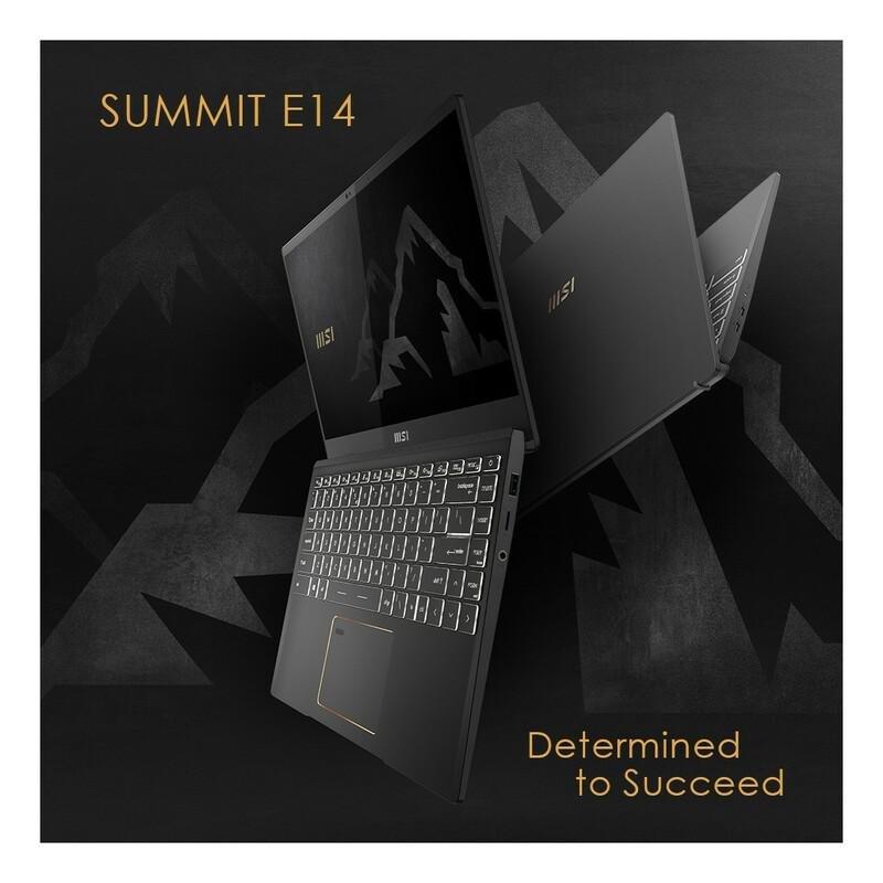 MSI Summit E14 A11SCST Laptop i7-1185G7/16GB/1TB SSD/NVIDIA GeForce GTX 1650 Ti Max-Q 4GB/14-inch FHD/Windows 10 Pro, , large image number 6
