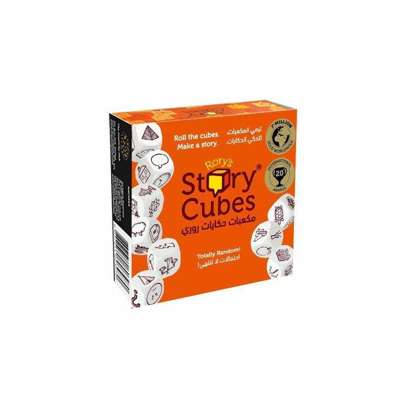 Rory's Story Cubes Board Game (Arabic/English), , large image number 0