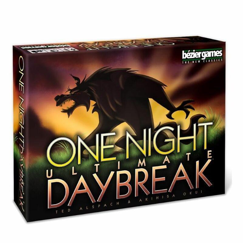 Bezier Games One Night Ultimate Warewolf Daybreak Board Game, , large image number 0