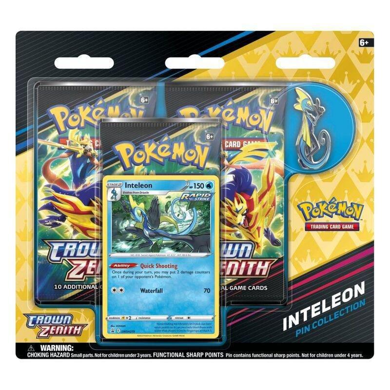 Pokémon TCG Sword & Shield Crown Zenith Pin Collection, , large image number 1