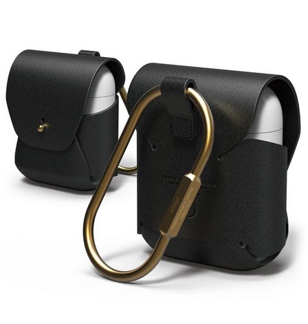 ELAGO DESIGN - Elago Cow Leather Case Black for AirPods