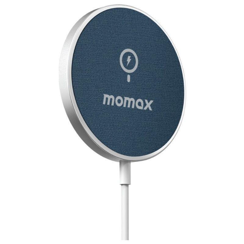 Momax Qmag Magnetic Wireless Charger Blue, , large image number 0