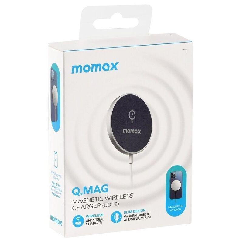 Momax Qmag Magnetic Wireless Charger Blue, , large image number 1