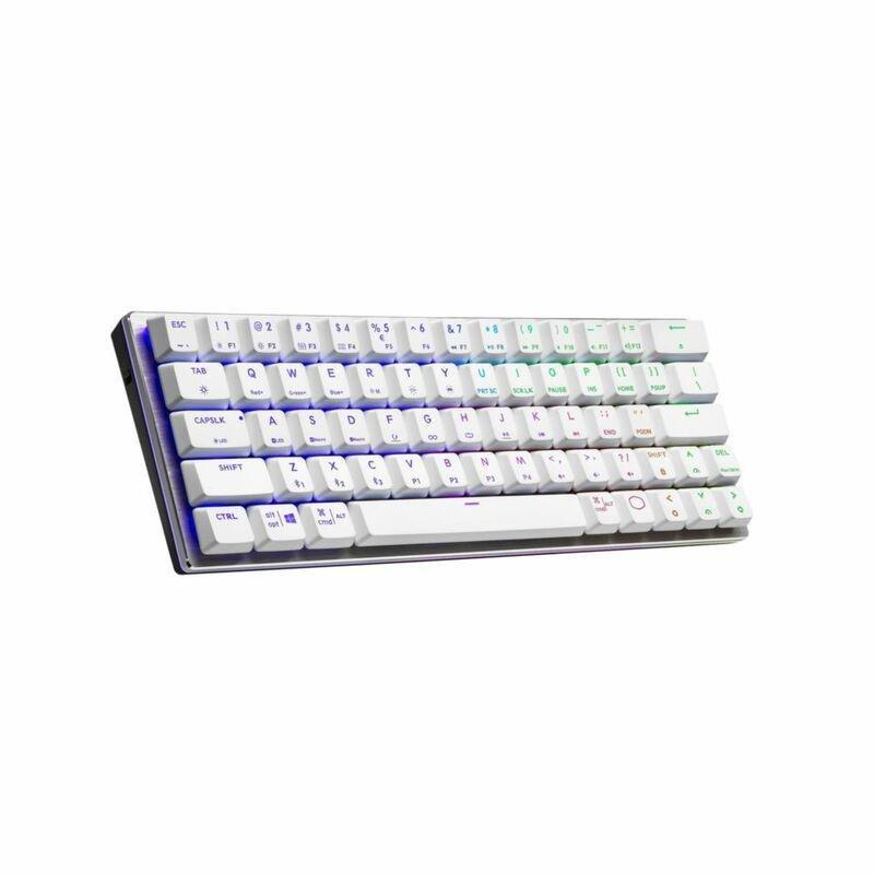 Cooler Master SK622 Hybrid Wireless Mechanical Gaming Keyboard Silver/White, , large image number 1