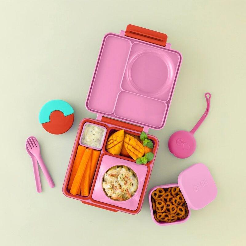 Omielife Snack Box Pink, , large image number 1