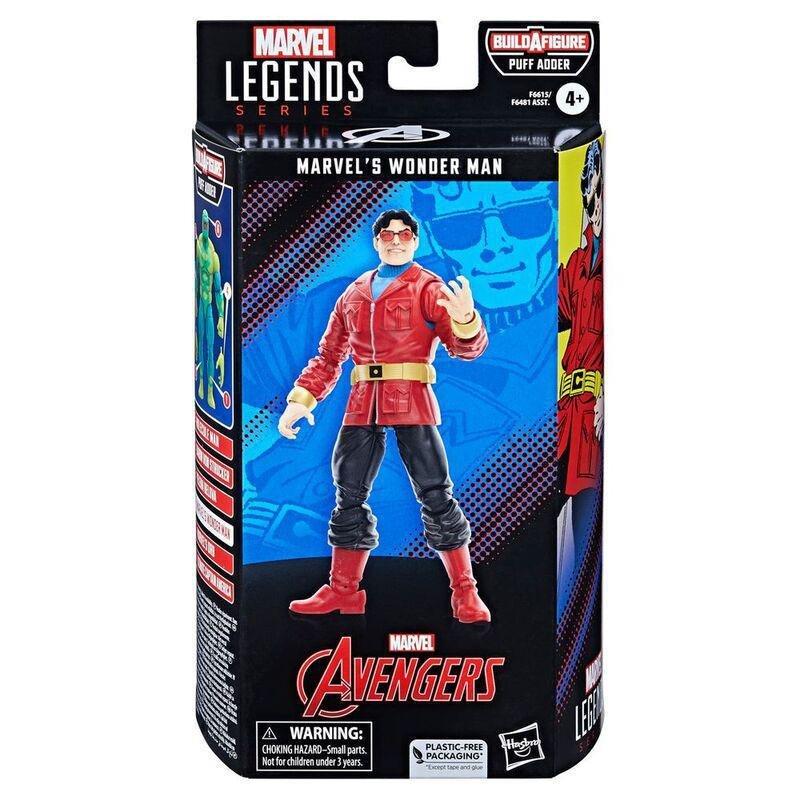 Hasbro Marvel Legends Series: Marvel’s Wonder Man 6-inch Figure, , large image number 2