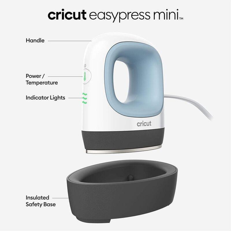 Cricut Easypress Mini Heat Press Machine - Zen Blue, , medium