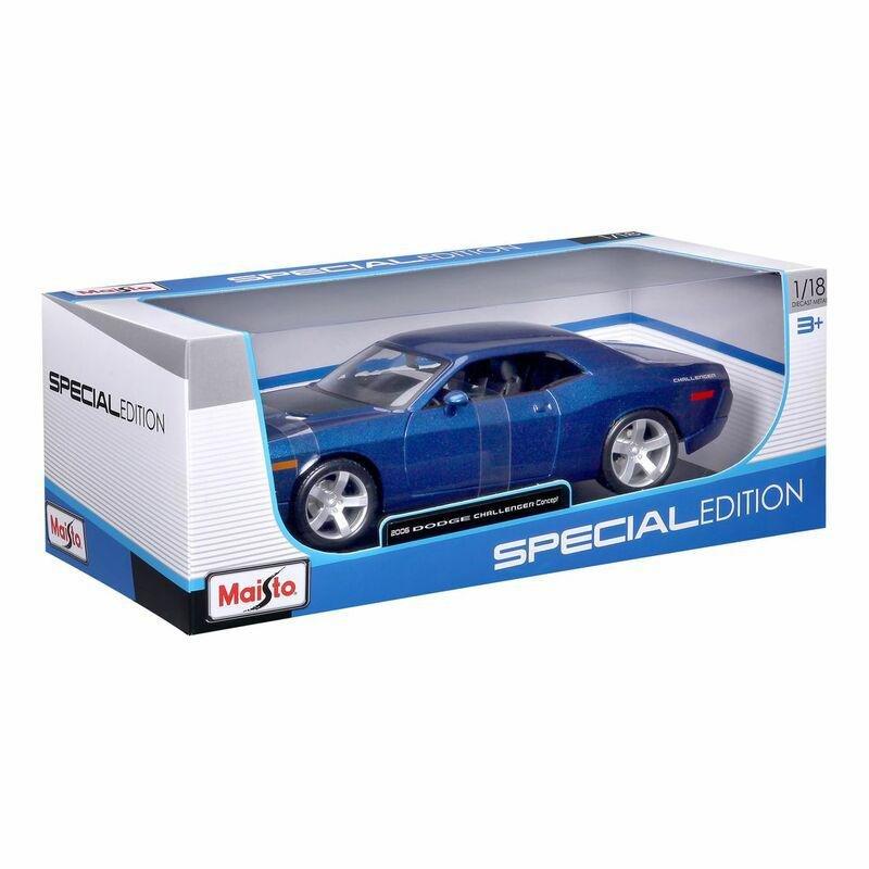 Maisto 2006 Dodge Challenger Concept 1/18 Special Edition Diecast Model, , large image number 1