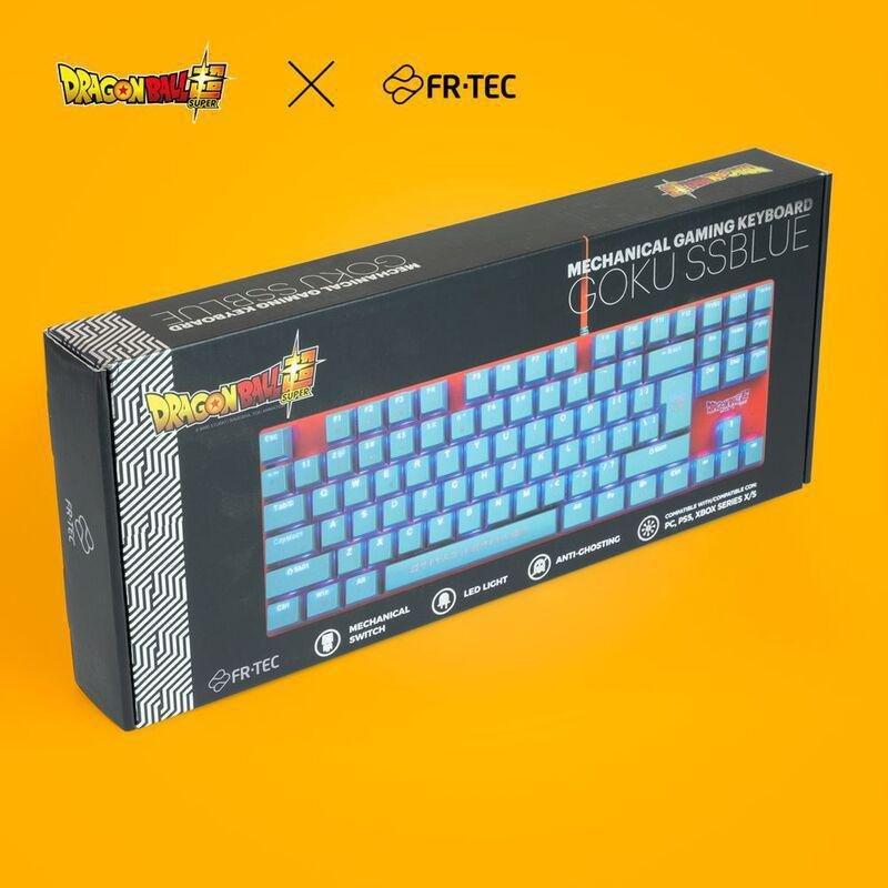 FR-TEC PC Dragon Ball Super RGB Mechanical Keyboard Goku - Blue Switches (US English), , large image number 1
