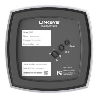 Linksys Velop Whole Home Intelligent Mesh Wi-Fi 6 (Ax4200) System Tri-Band Pack of 1 White, , large image number 6