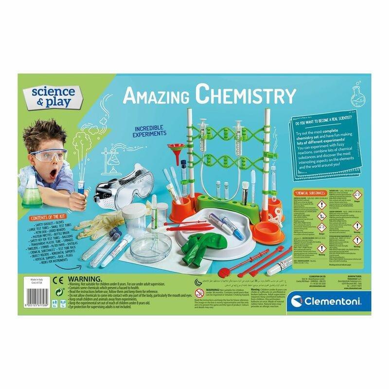 Clementoni Science & Play Amazing Chemistry, , large image number 1