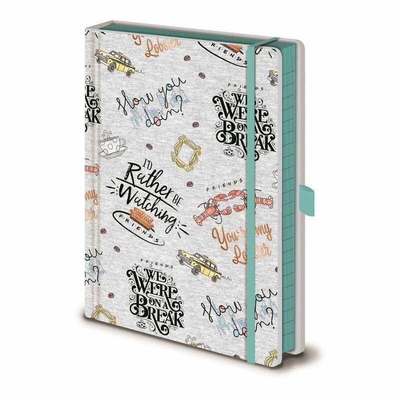 Friends Marl Premium A5 Notebook, , large image number 0