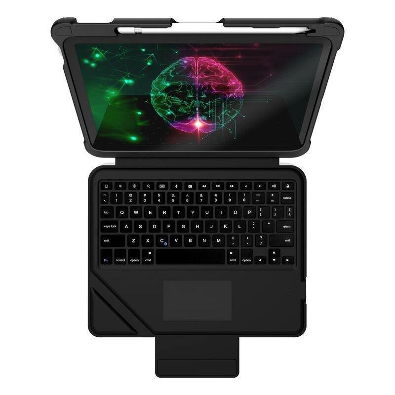 STM Dux Keyboard Trackpad Bluetooth iPad A16/10th Gen (2025/2022) - Black, , medium