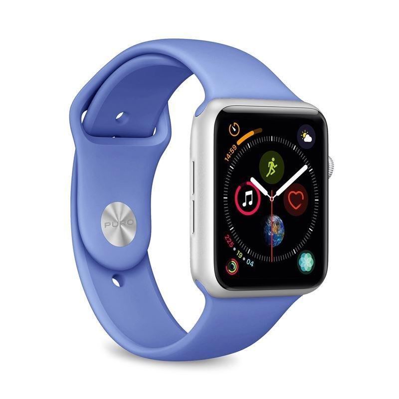Puro Silicone Band 42-44mm Formentera Blue for Apple Watch (Compatible with Apple Watch 42/44/45mm), , large image number 0