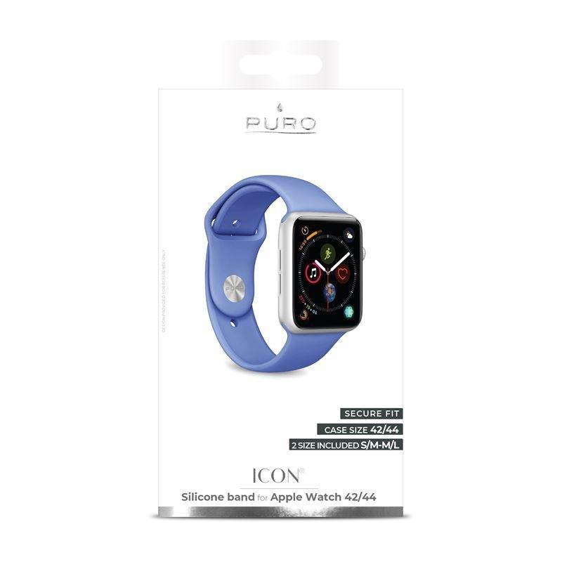 Puro Silicone Band 42-44mm Formentera Blue for Apple Watch (Compatible with Apple Watch 42/44/45mm), , large image number 4