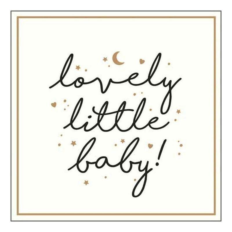 Alice Scott Lovely Little Baby Greeting Card (160 x 156mm), , large image number 0