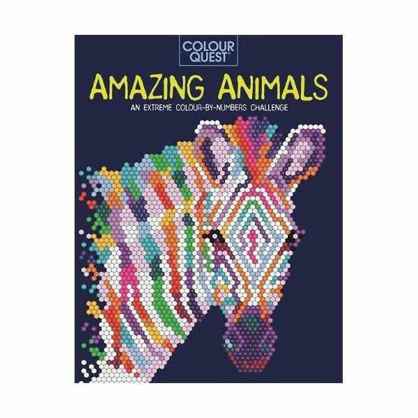 Colour Quest Amazing Animals | Michael O'Mara, , large image number 0