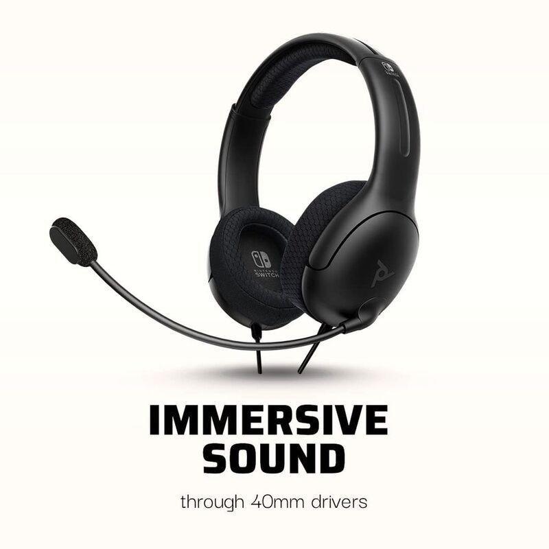 PDP LVL40 Black Wired Gaming Headset for Nintendo Switch, , large image number 7