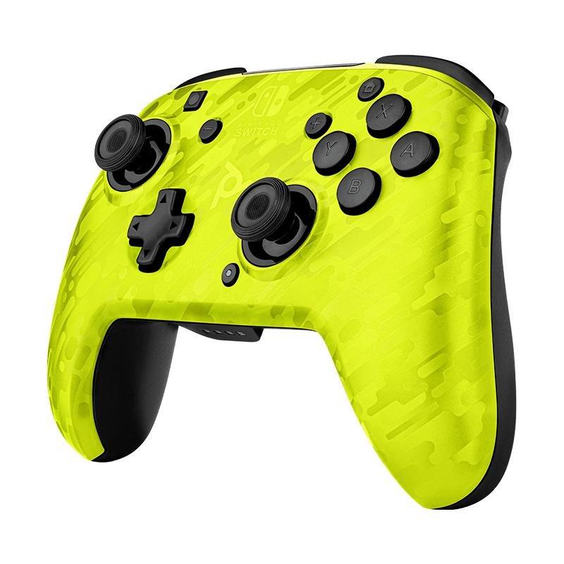 PDP Faceoff Camo Yellow Wireless Controller for Nintendo Switch, , large image number 4