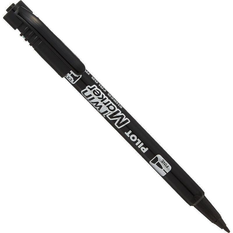 Pilot SCA-TM Twin Marker - Black, , large image number 1