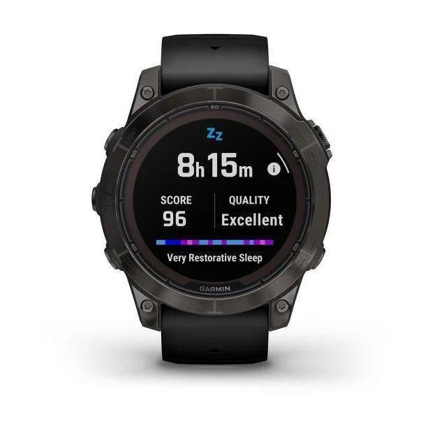 Garmin fenix 7 Pro - Sapphire Solar Edition Smartwatch - Carbon Grey DLC Titanium with Black Band (47mm), , large image number 1