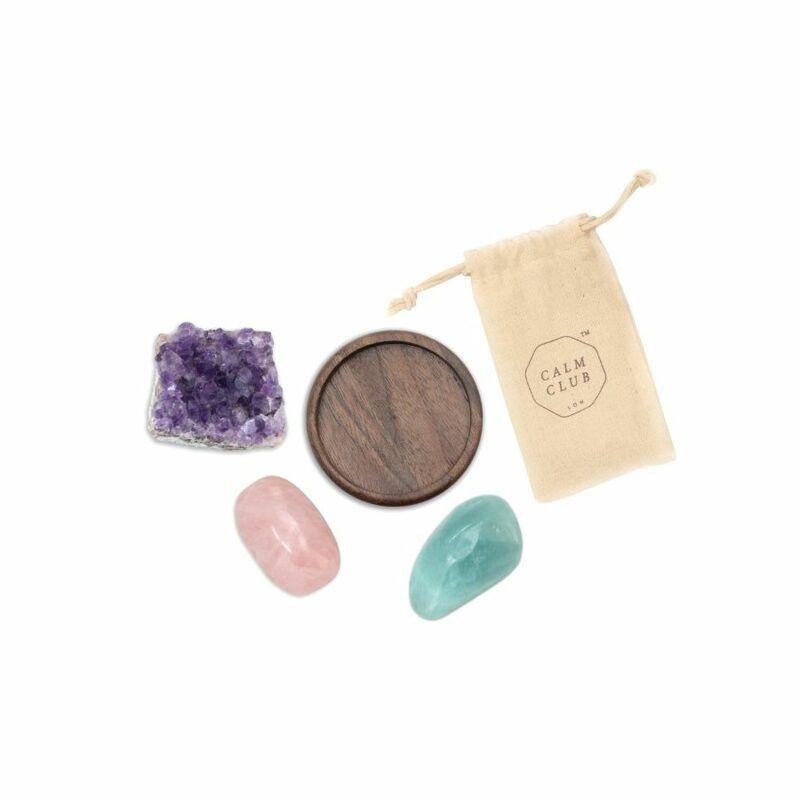 Calm Club Good Vibes Crystal Set, , large image number 0