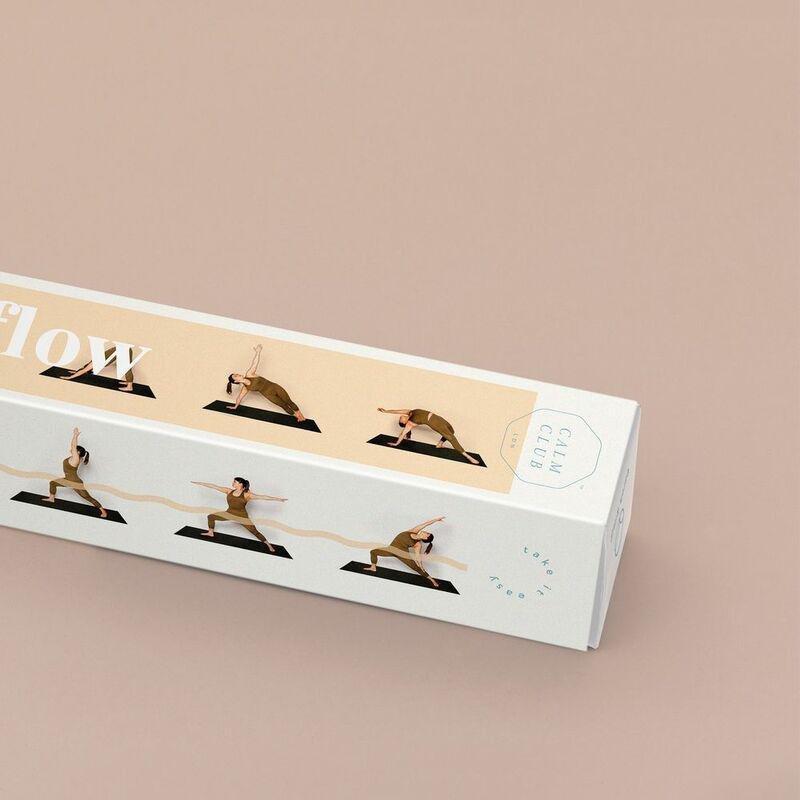 Calm Club Yoga Flow Poses Poster (50 x 70cm), , large image number 1