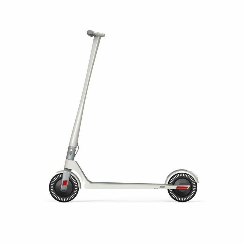 Unagi Model One E500 Sea Salt Dual-Motor Electric Scooter, , large image number 4