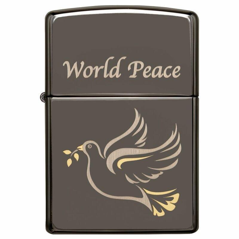 Zippo 150 MP402974 World Peace Design Lighter, , large image number 1