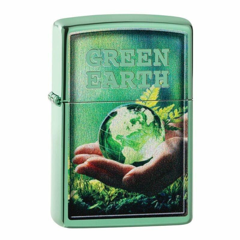 Zippo 28129 CI412377 Save The Planet Design Lighter, , large image number 0