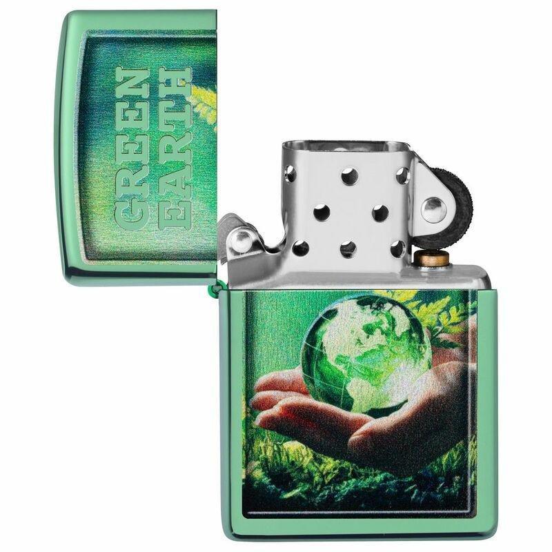 Zippo 28129 CI412377 Save The Planet Design Lighter, , large image number 1