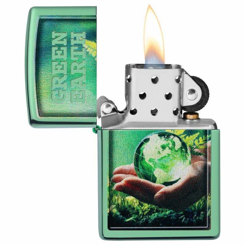 Zippo 28129 CI412377 Save The Planet Design Lighter, , large image number 2