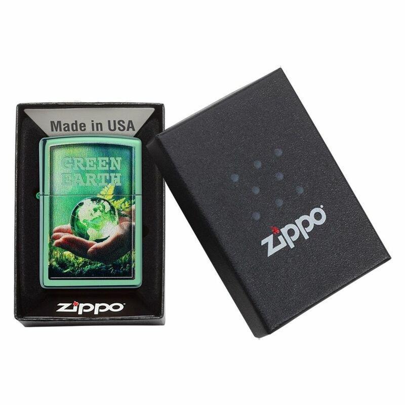 Zippo 28129 CI412377 Save The Planet Design Lighter, , large image number 3