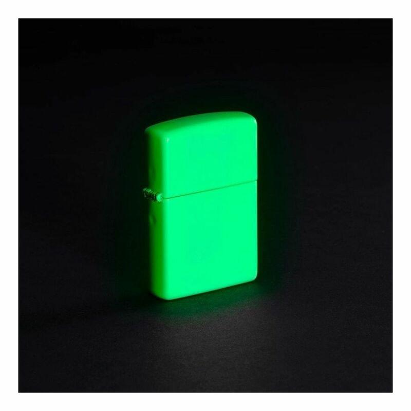Zippo 49193 Reg Glow In The Dark Matte Lighter, , large image number 4