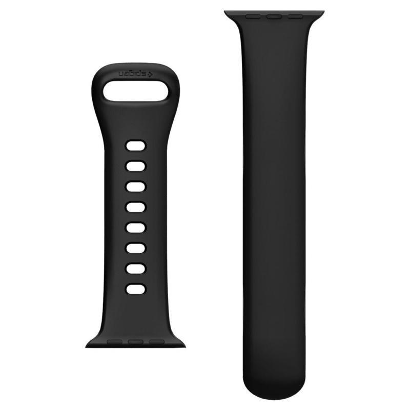 Spigen Air Fit 44mm/42mm Apple Watch Band Black (Compatible with Apple Watch 42/44/45mm), , large image number 1