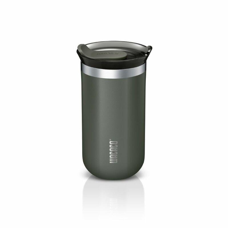Wacaco Octaroma Vacuum Insulated Travel Mug Grey 300ml, , large image number 0