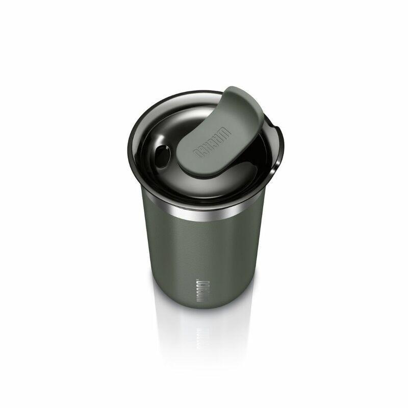 Wacaco Octaroma Vacuum Insulated Travel Mug Grey 300ml, , large image number 2